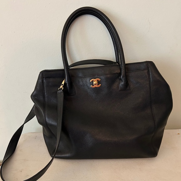 Vintage Chanel Exec Tote - Picture 1 of 10